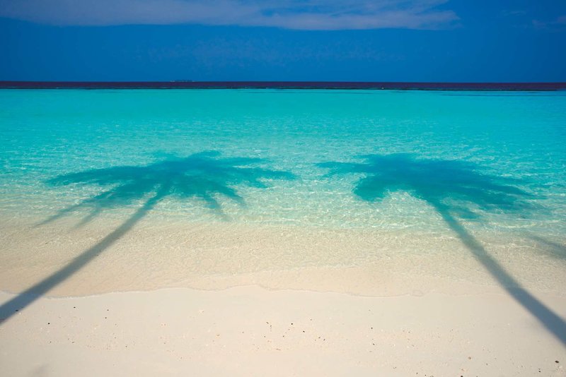 Constance Halaveli Maldives - Am wunderbaren Strand