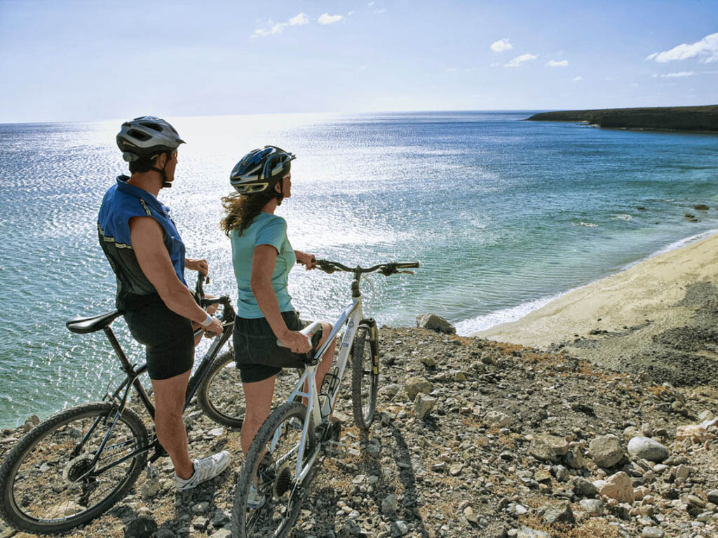 Biken am Meer im Aldiana Club Fuerteventura