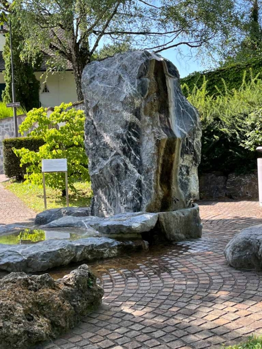 Beim Spaziergang runter nach Vaduz