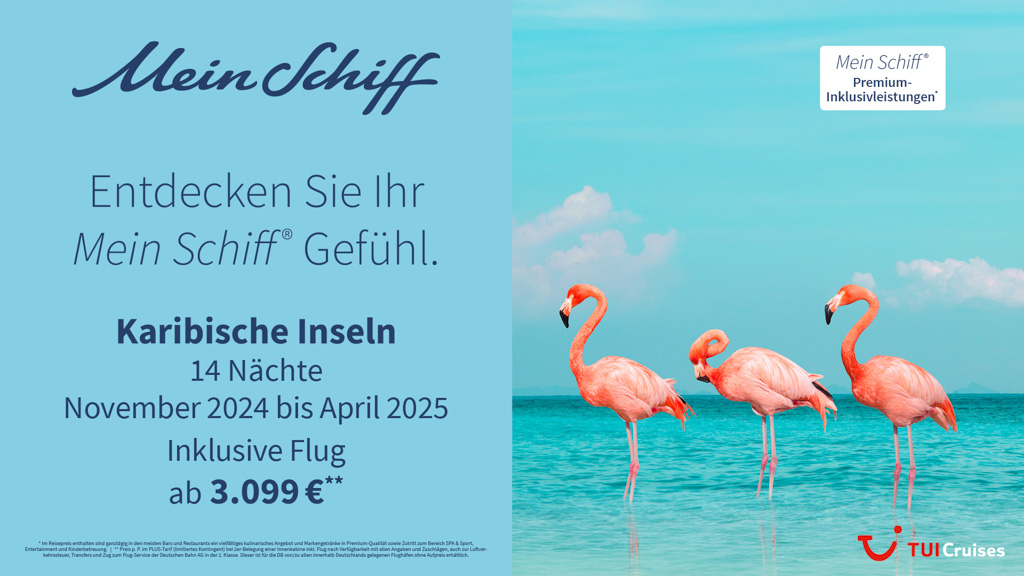 Jeder Moment eine Reise für sich - TUI Cruises